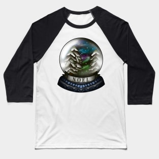 Snow Globe Baseball T-Shirt